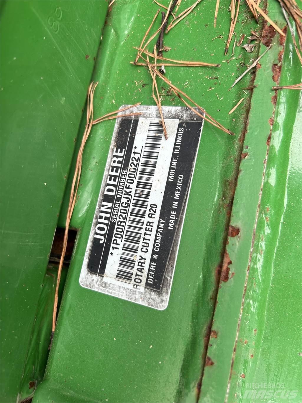 John Deere r20 Ķīpu smalcinātāji, griezēji un attinēji