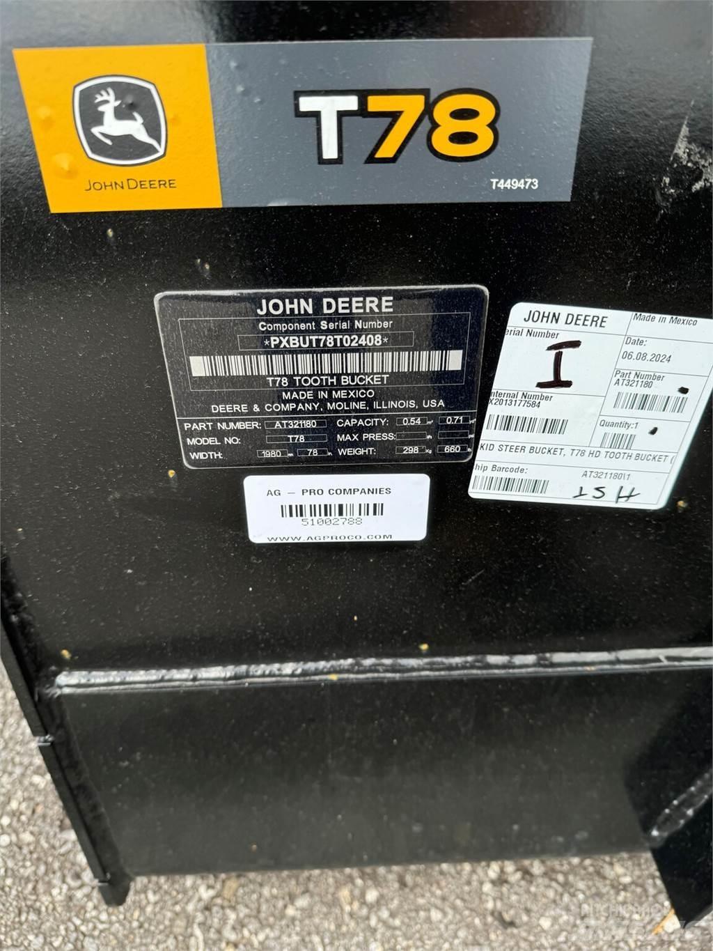 John Deere T78 Būvniecība- Citi