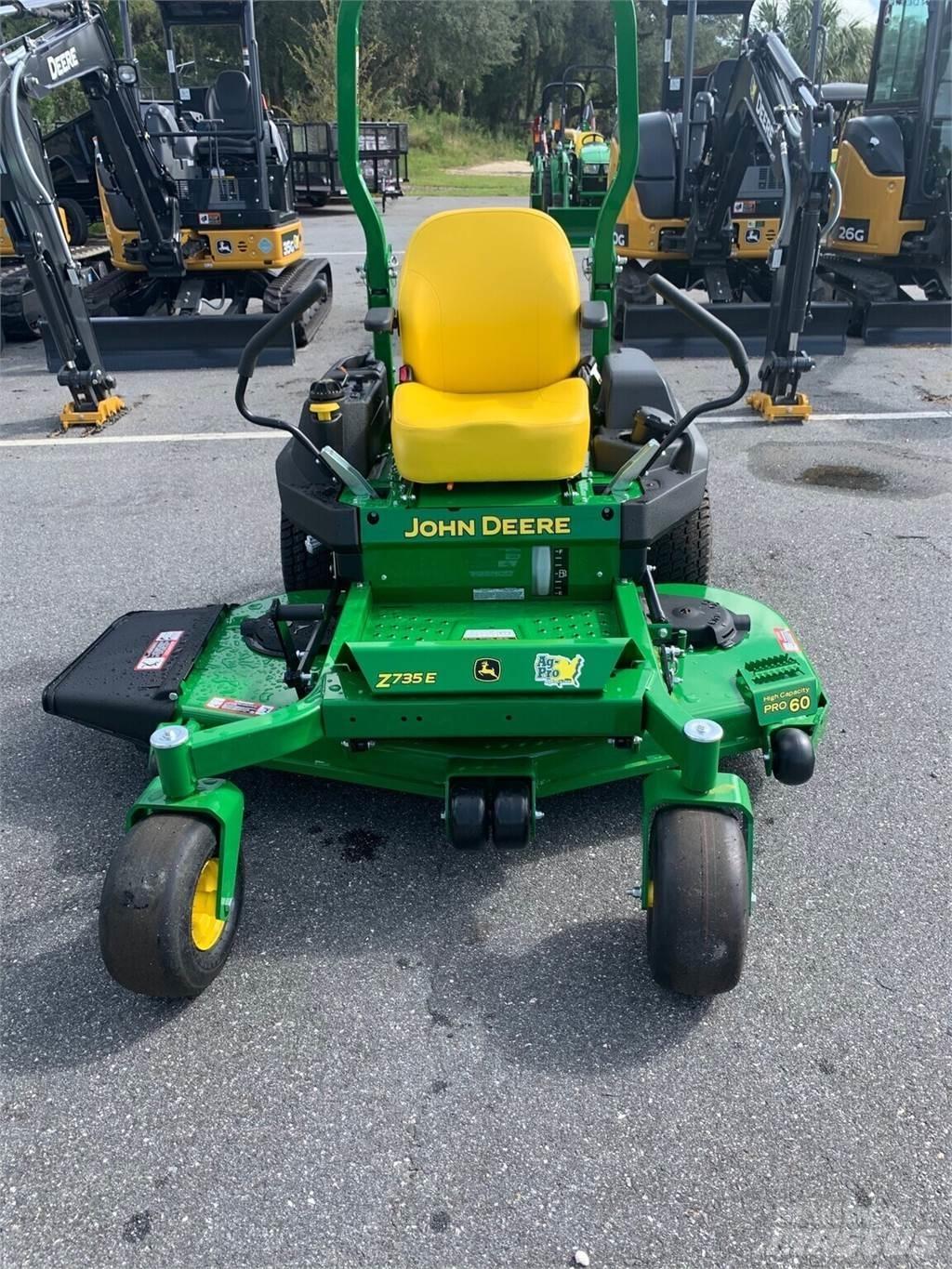John Deere Z735E Nulles pagrieziena zāles pļāvēji