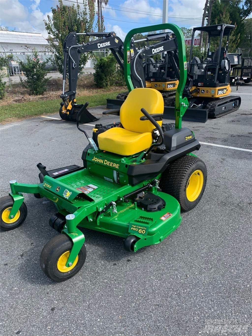 John Deere Z735E Nulles pagrieziena zāles pļāvēji