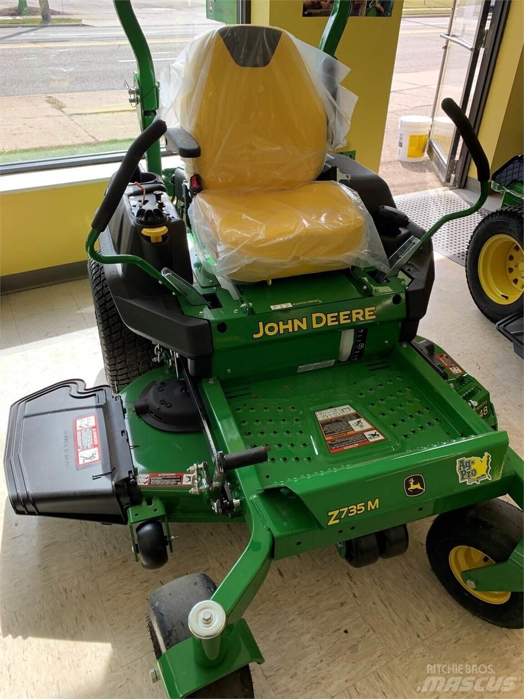 John Deere Z735M Nulles pagrieziena zāles pļāvēji
