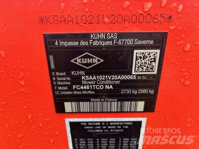 Kuhn FC4461 Pļaujmašīnas ar kondicionieri