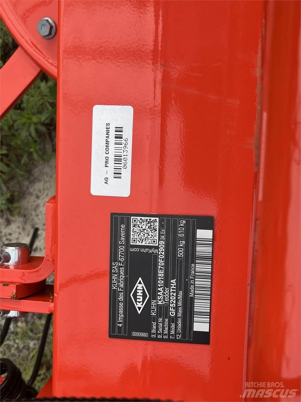 Kuhn GF5202THA Grābekļi un siena ārdītāji
