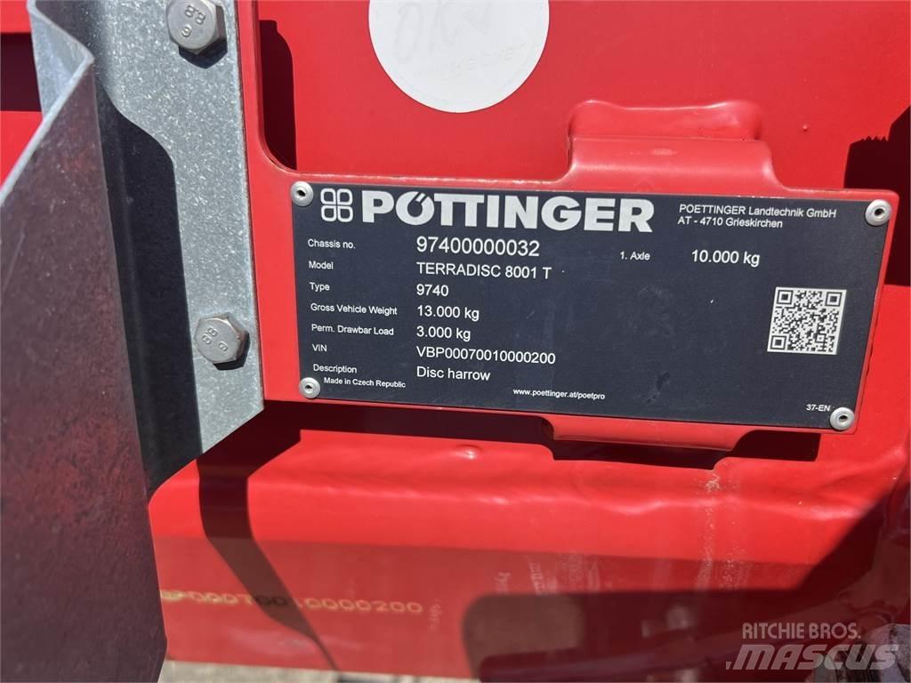 Pöttinger 8001t Disku lobītāji/ecēšas