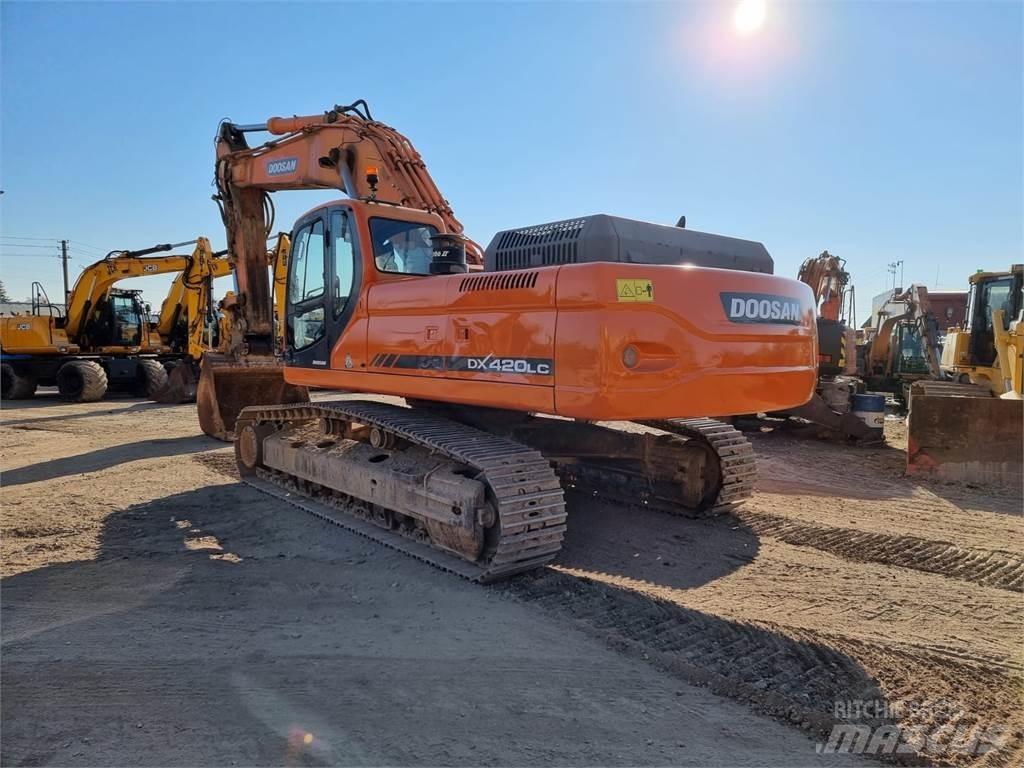 Doosan DX420LC Kāpurķēžu ekskavatori