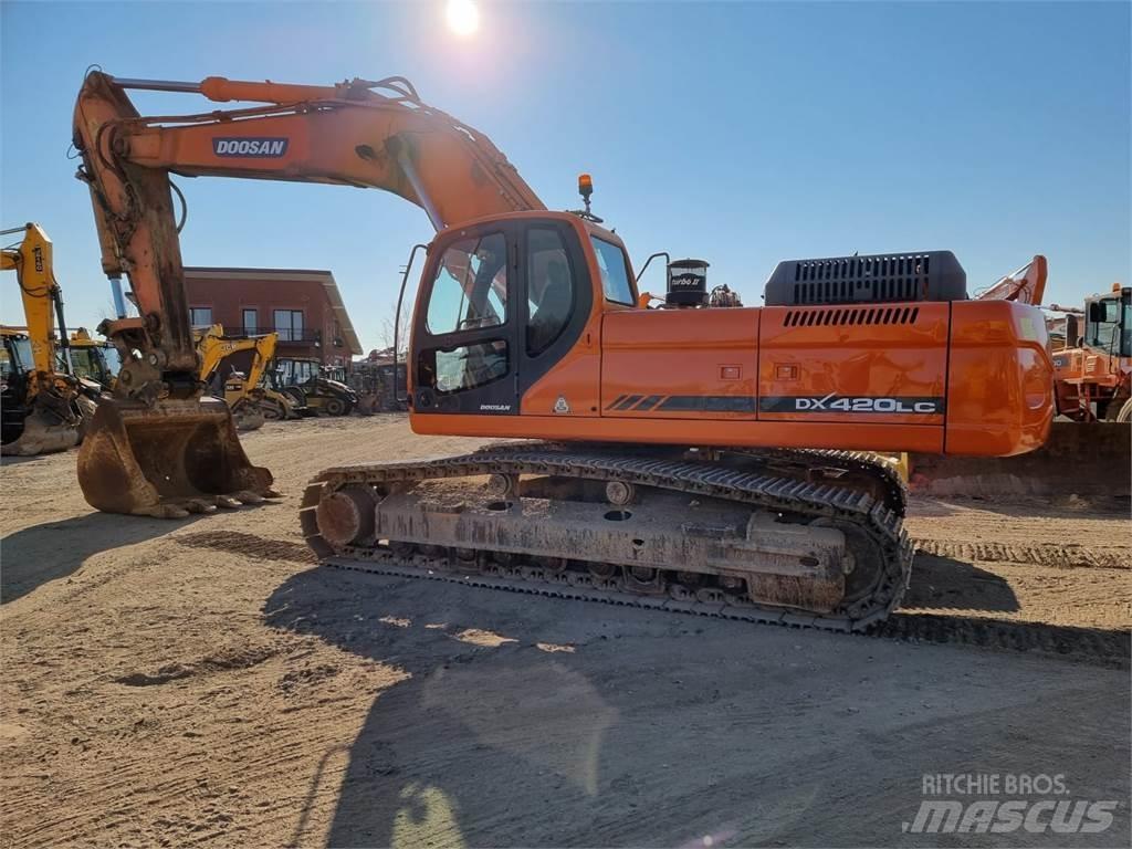 Doosan DX420LC Kāpurķēžu ekskavatori