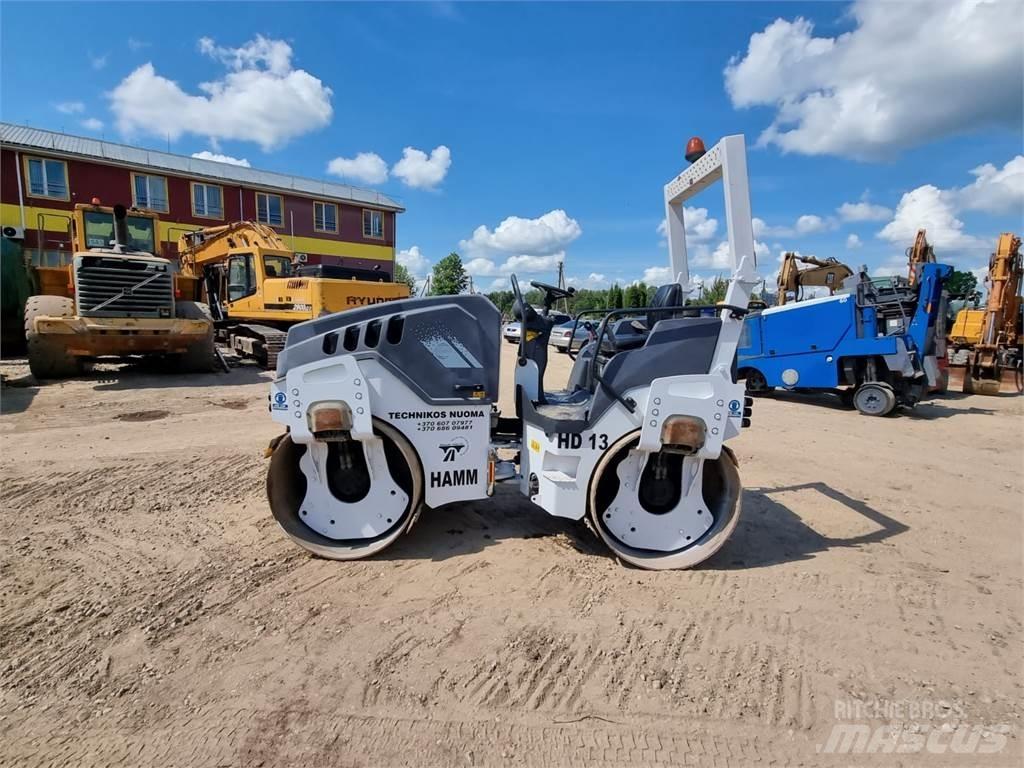 Hamm HD 13VV Divvalču grunts veltņi