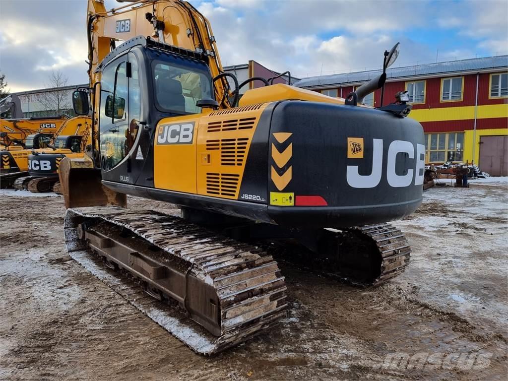 JCB JS220LC Plus Kāpurķēžu ekskavatori
