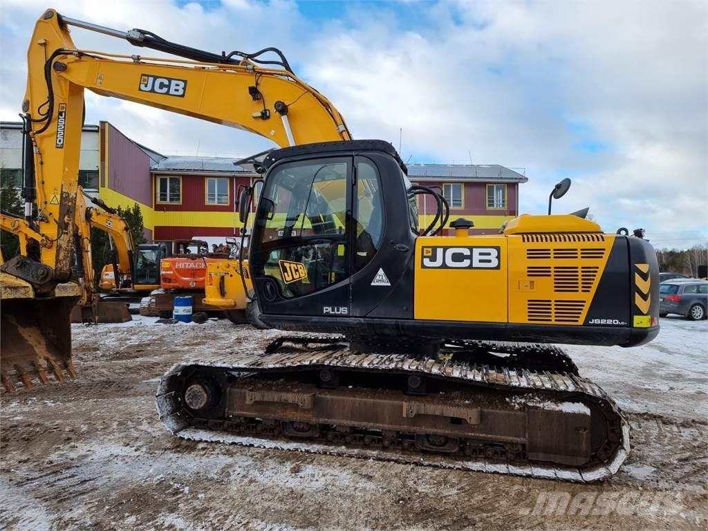 JCB JS220LC Plus Kāpurķēžu ekskavatori