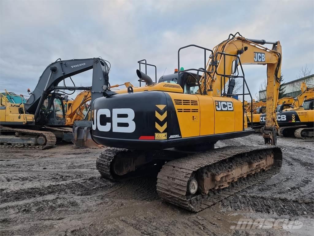 JCB JS220LC (PLUS) Kāpurķēžu ekskavatori