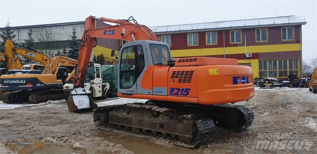 Kobelco E215LC Kāpurķēžu ekskavatori
