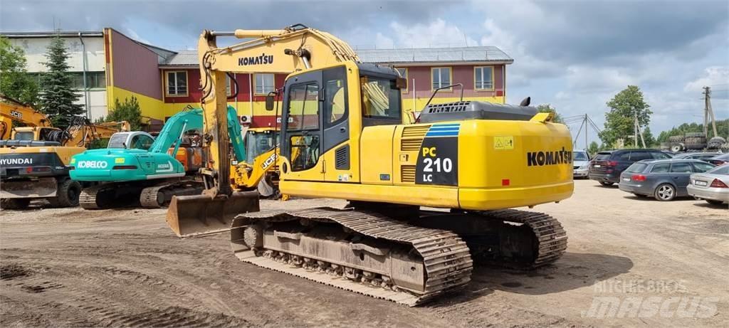 Komatsu PC210LC Kāpurķēžu ekskavatori