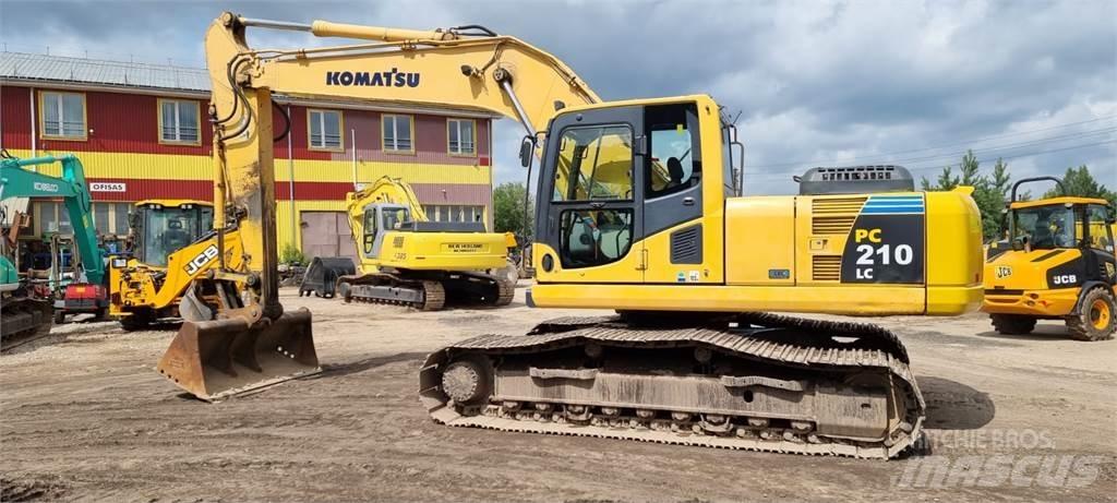 Komatsu PC210LC Kāpurķēžu ekskavatori