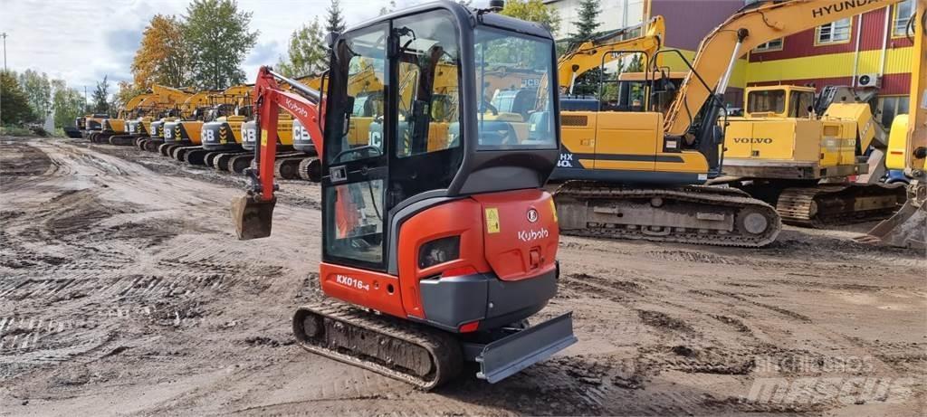 Kubota KX 016-4 Mini ekskavatori < 7 t