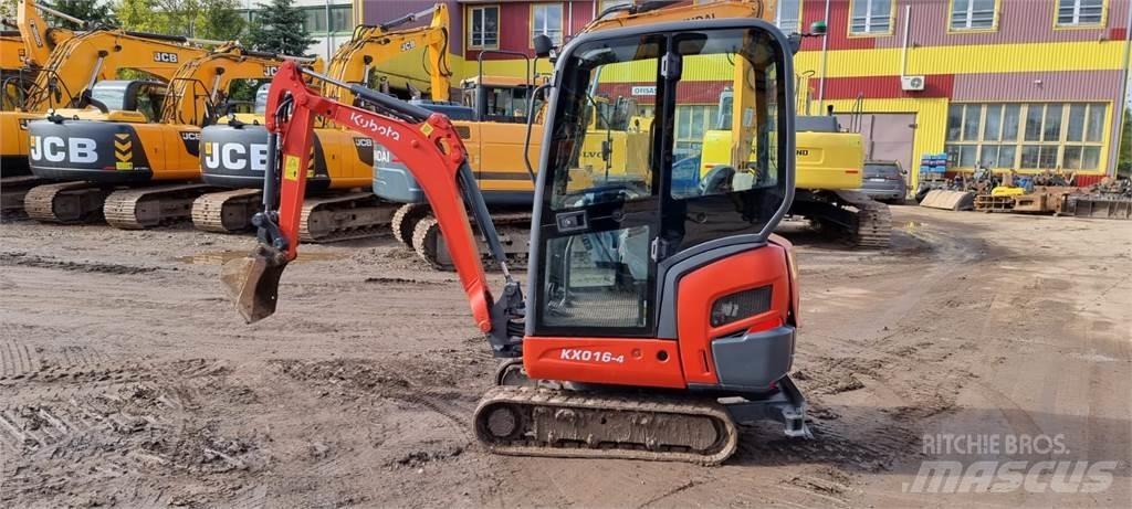 Kubota KX 016-4 Mini ekskavatori < 7 t