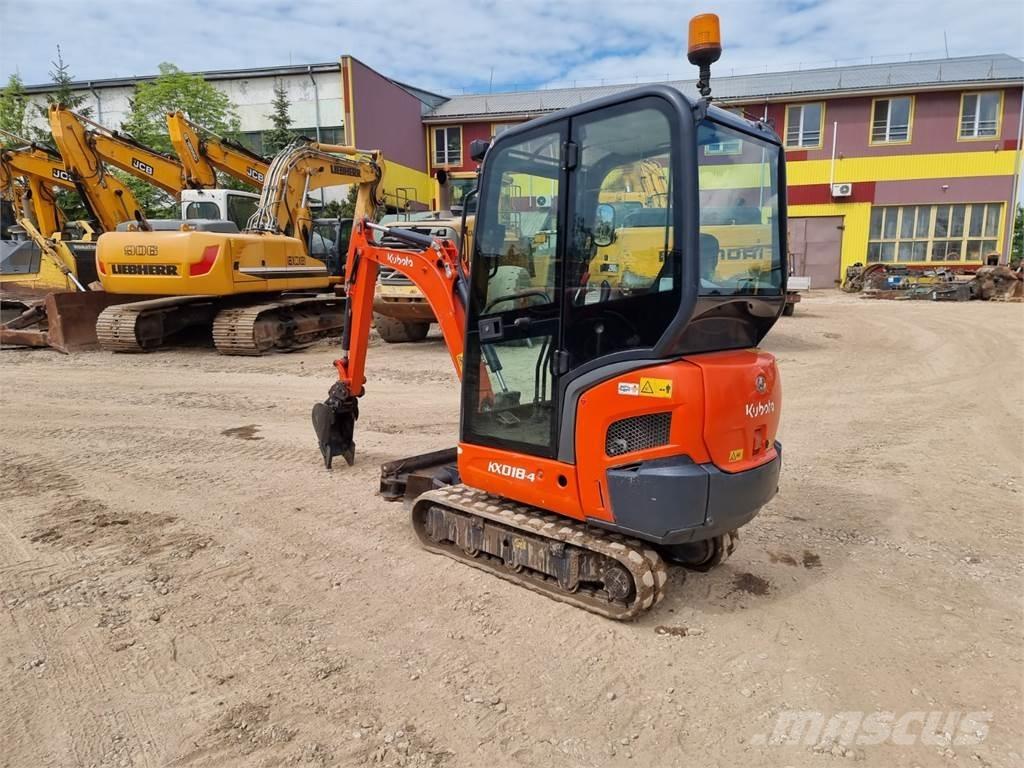Kubota KX 018-4 Mini ekskavatori < 7 t
