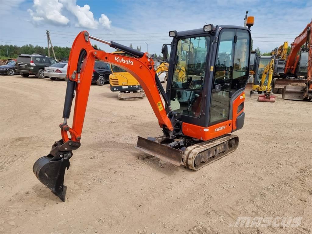 Kubota KX 018-4 Mini ekskavatori < 7 t