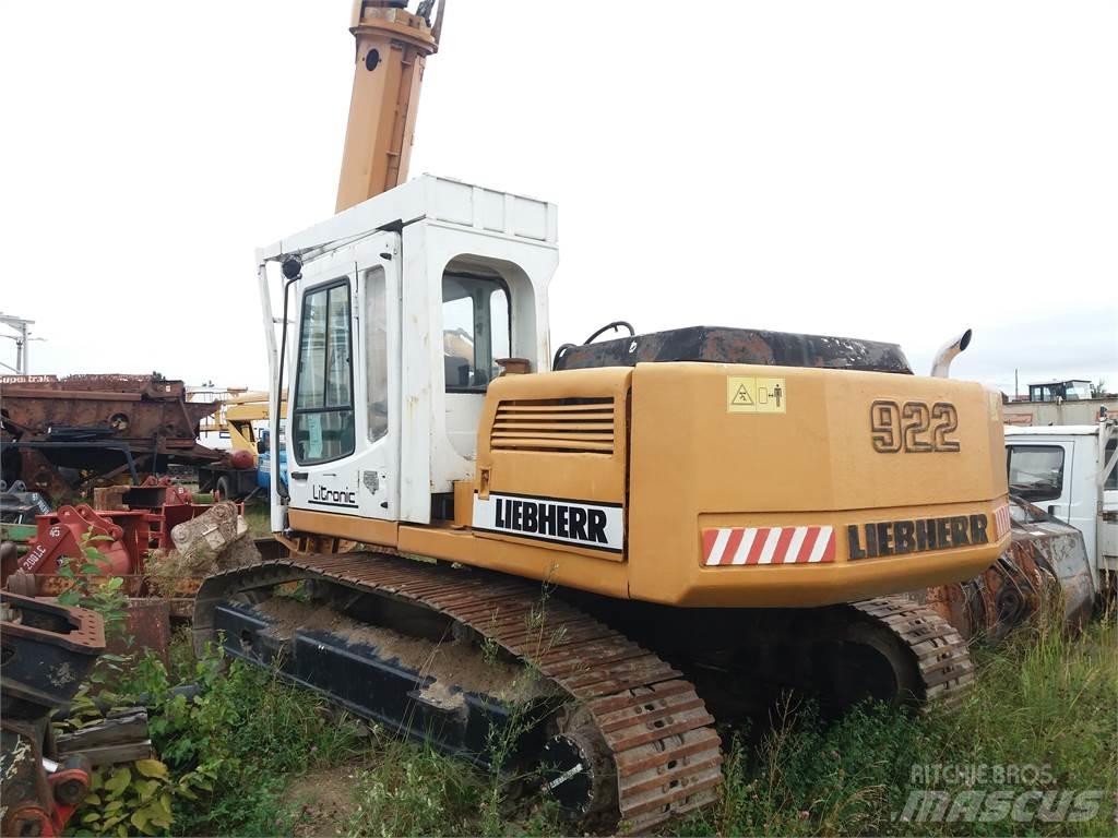 Liebherr 922HDS Kāpurķēžu ekskavatori