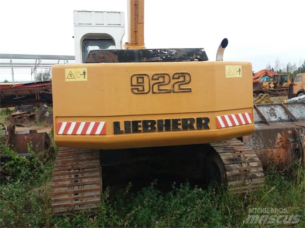 Liebherr 922HDS Kāpurķēžu ekskavatori