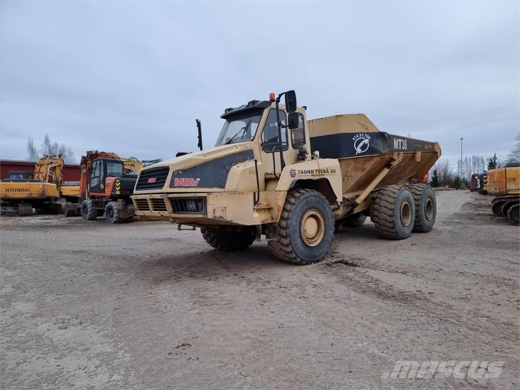 Moxy MT36 series II Artikulētie pašizgāzēji