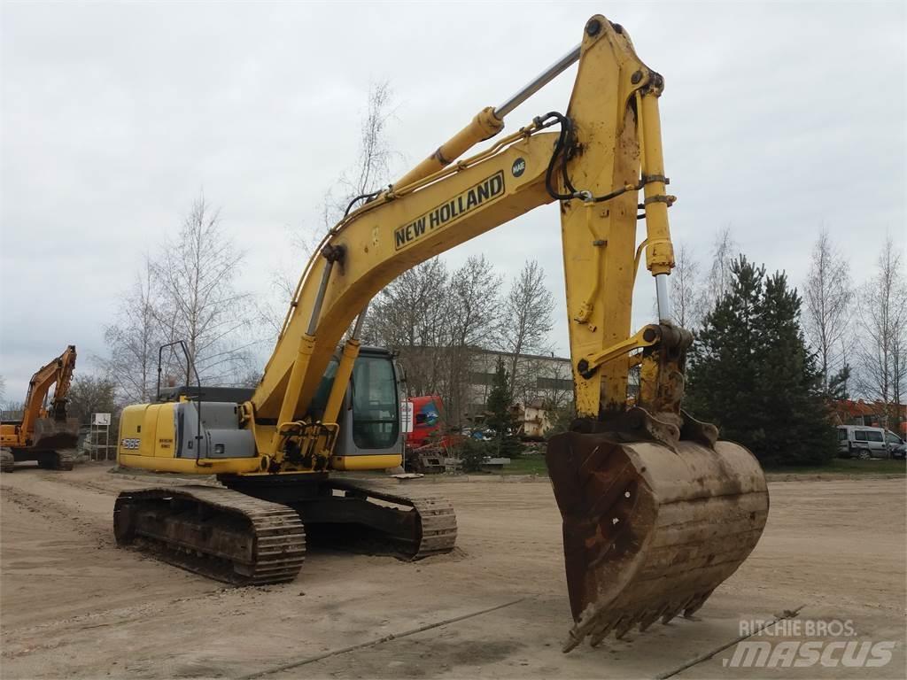New Holland E385 Kāpurķēžu ekskavatori