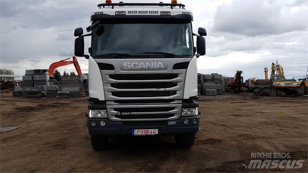 Scania G 490 Kravas automašinas konteineru vedeji