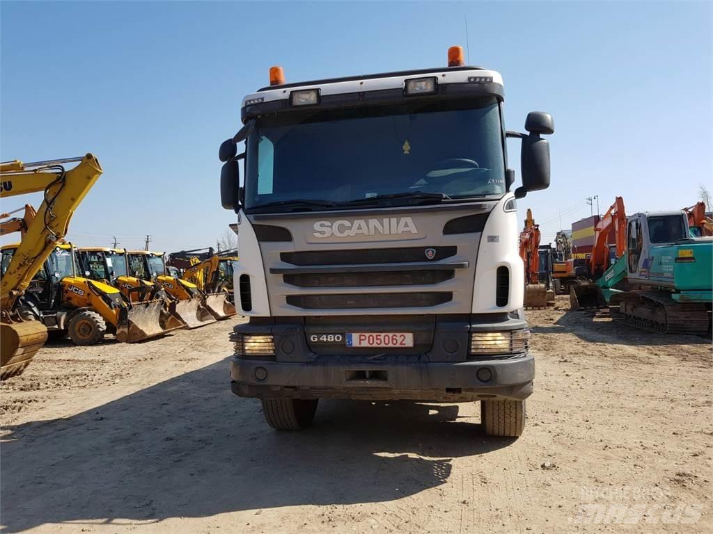 Scania G480 8x4 Kravas automašinas konteineru vedeji