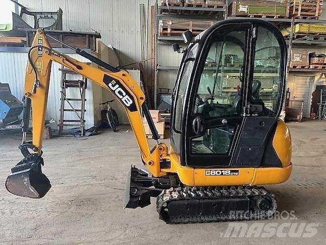 JCB 8018 CTS Kāpurķēžu ekskavatori