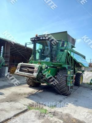 John Deere C670 Ražas novākšanas kombaini