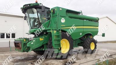 John Deere S670 Ražas novākšanas kombaini
