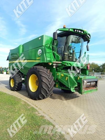 John Deere S690 Ražas novākšanas kombaini
