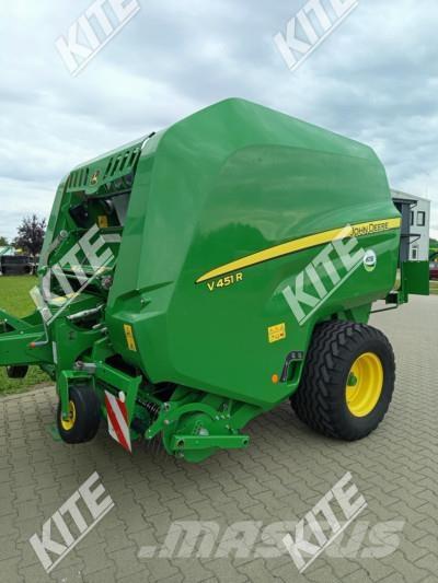 John Deere V451R Rituļu preses
