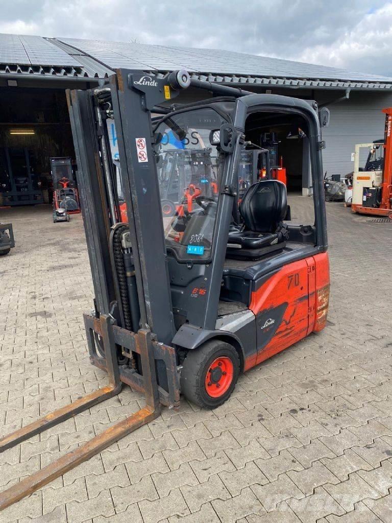 Linde E 16-02 Elektriskie iekrāvēji