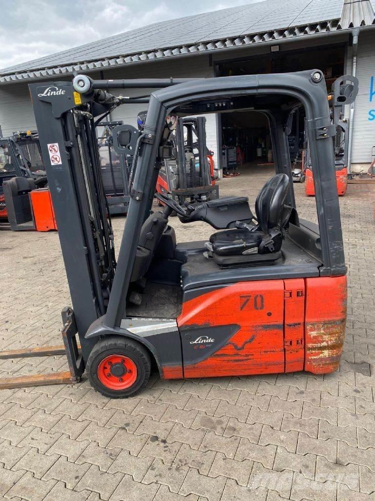 Linde E 16-02 Elektriskie iekrāvēji