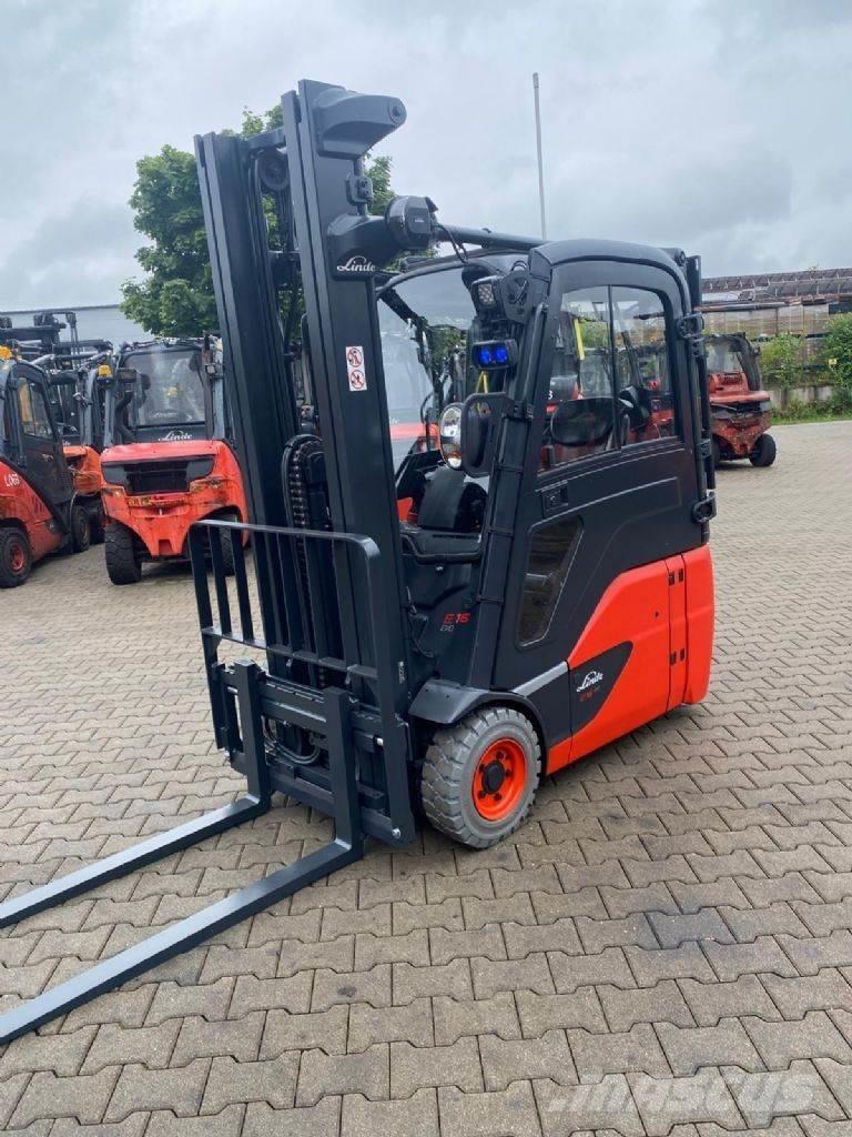 Linde E 16-02 Elektriskie iekrāvēji