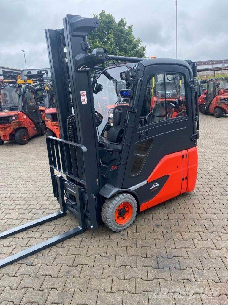 Linde E 16-02 Elektriskie iekrāvēji