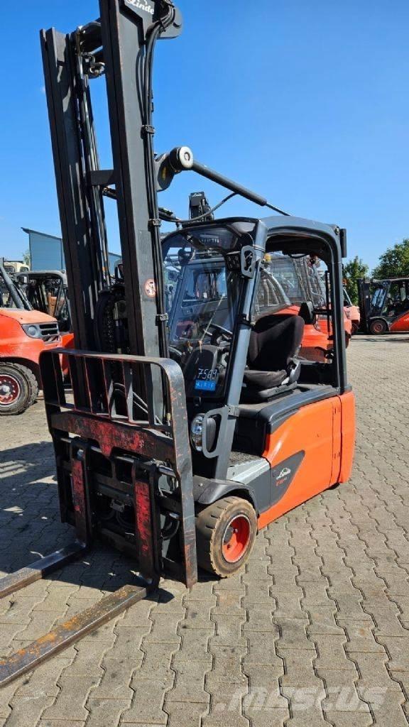 Linde E 18 L-02 Elektriskie iekrāvēji