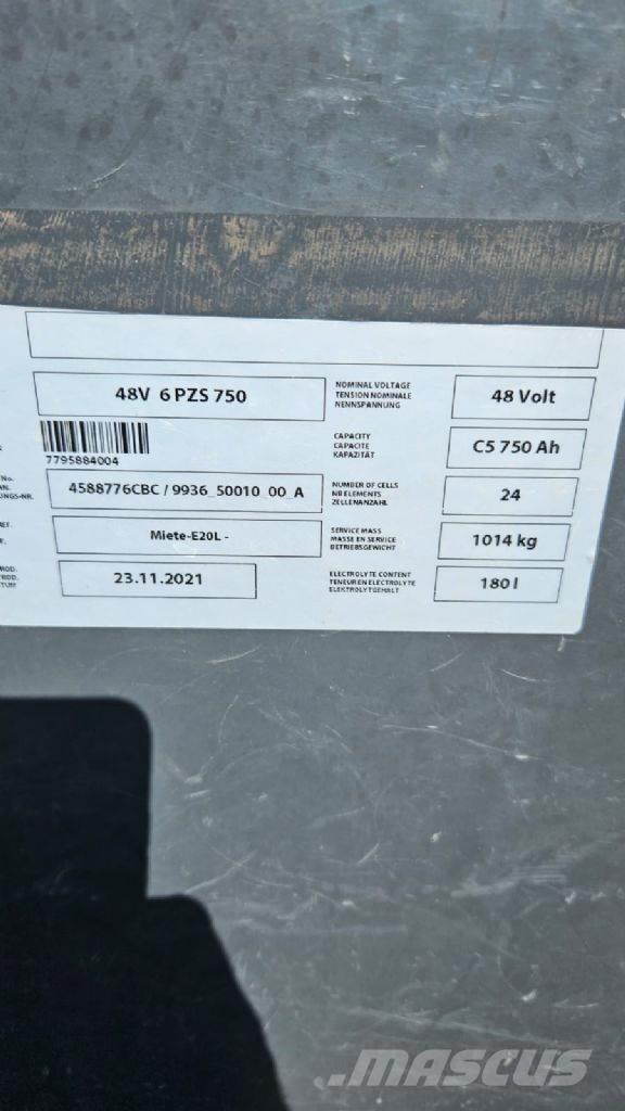 Linde E 18 L-02 Elektriskie iekrāvēji