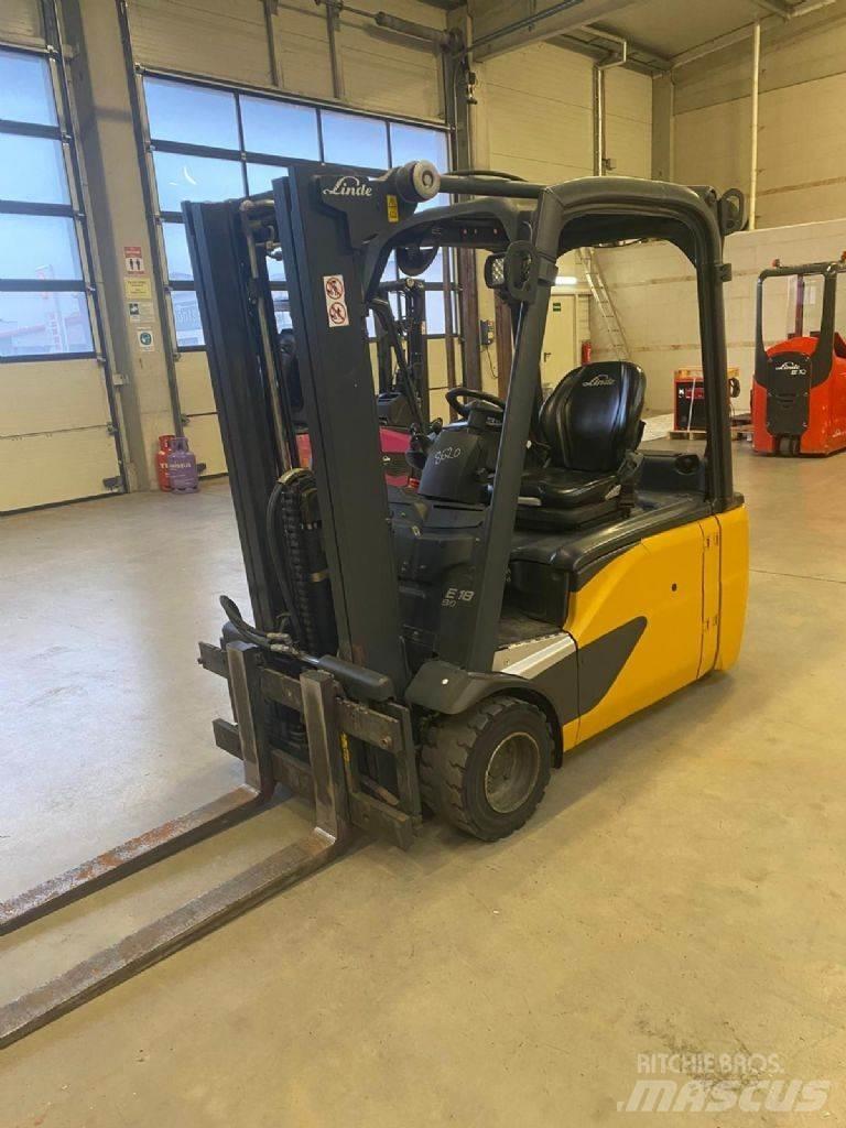 Linde E 18 L-02 Elektriskie iekrāvēji