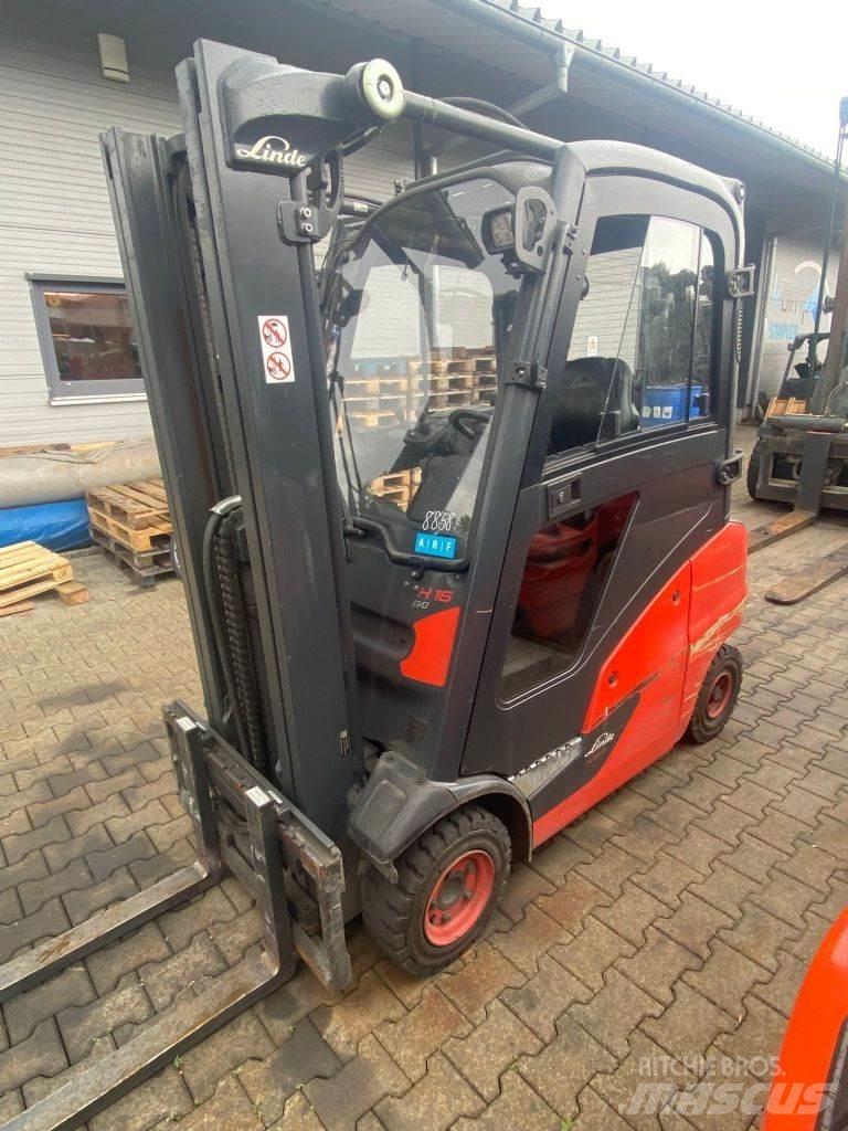 Linde H 16 D-02 Tehnika ar dīzeļa dzinēju