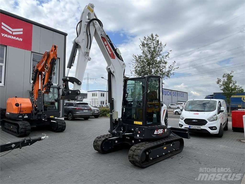 Bobcat E 55 z Mini ekskavatori < 7 t
