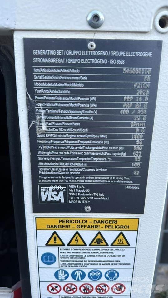 Visa P21CK Citi ģeneratori