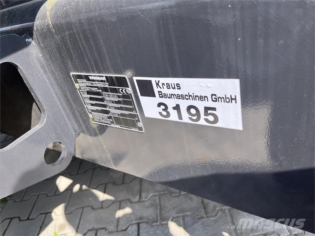 Yanmar B110W Ekskavatori uz riteņiem