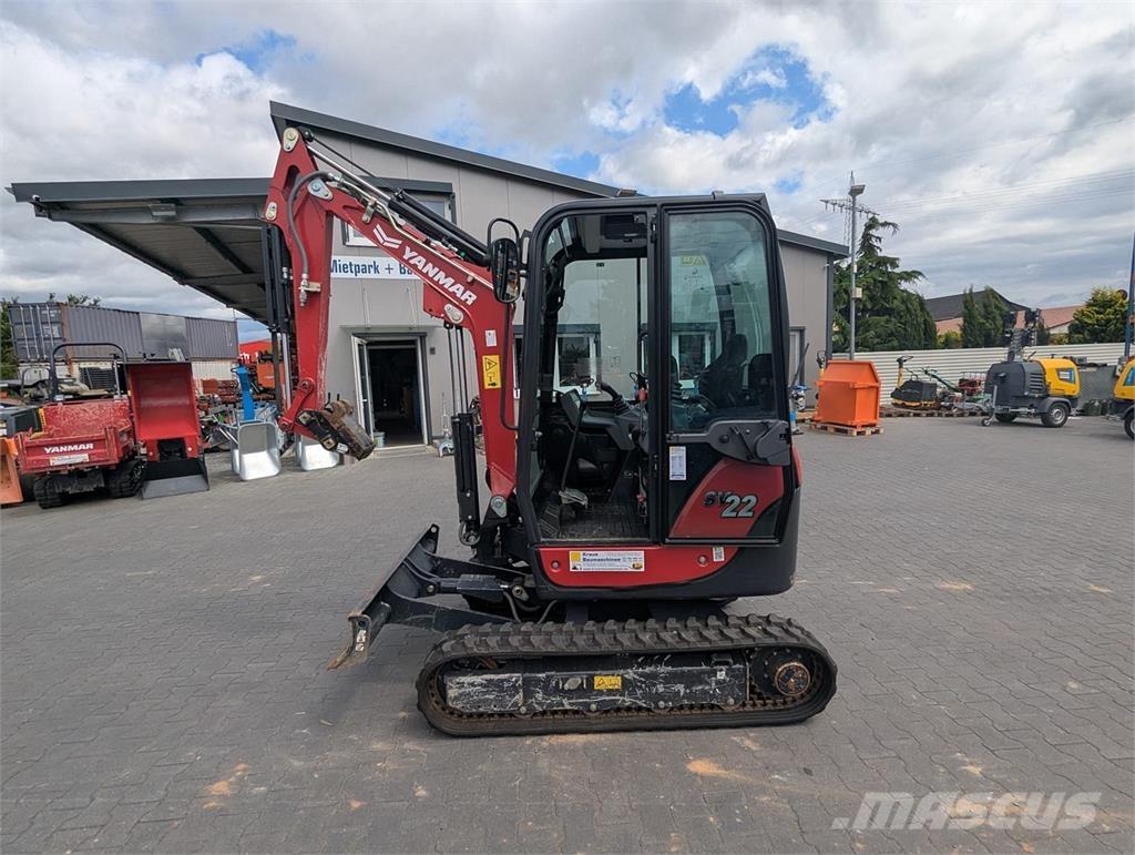 Yanmar SV 22 Mini ekskavatori < 7 t