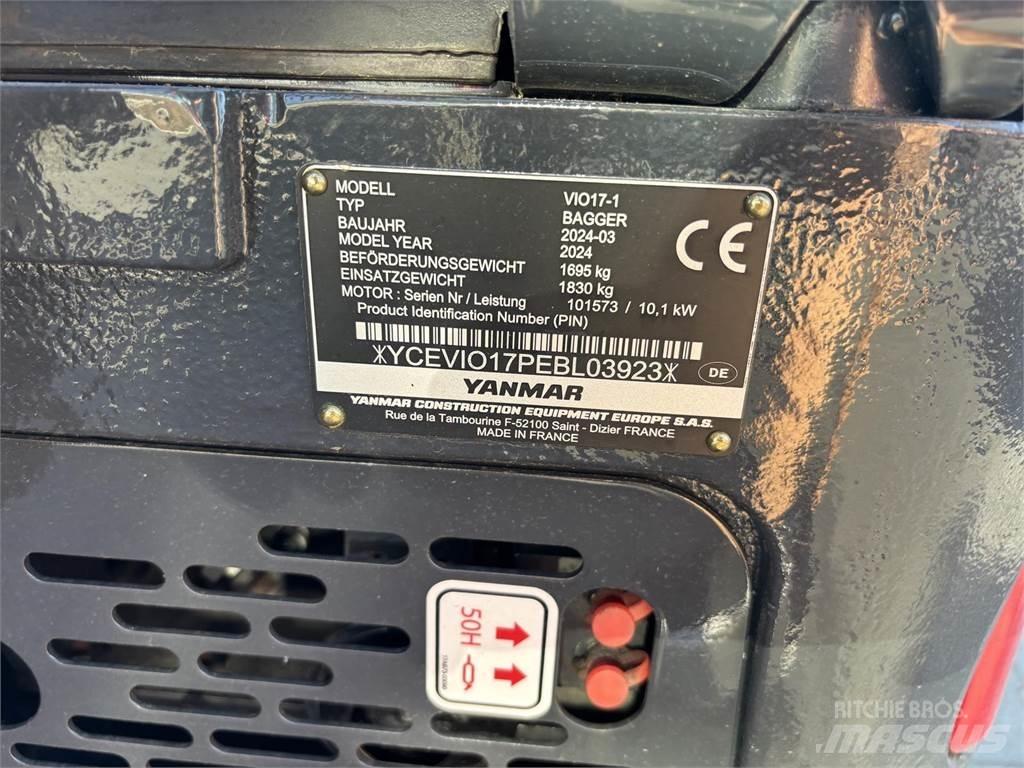 Yanmar ViO17 Mini ekskavatori < 7 t