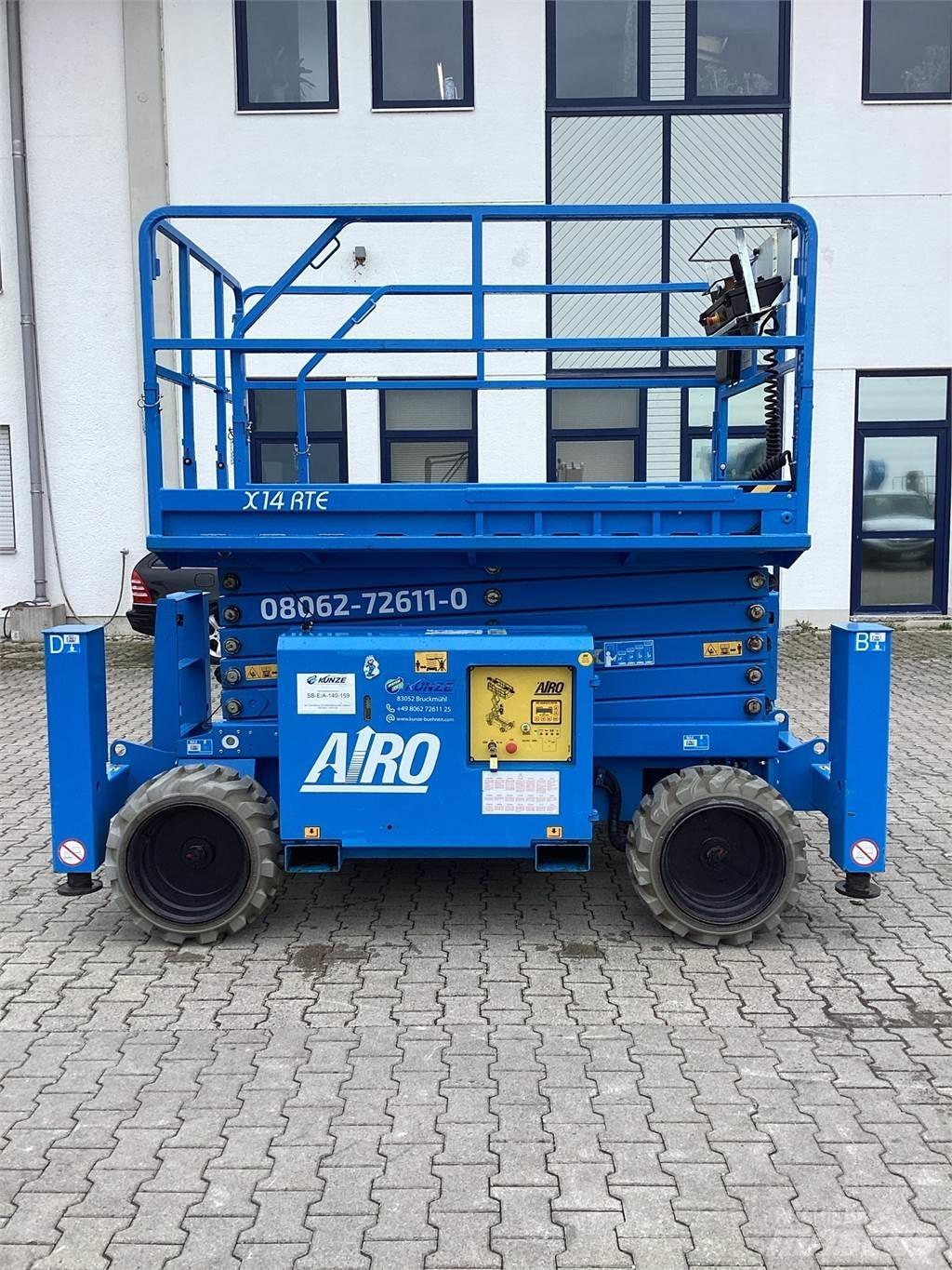 Airo X14-RTE Šķerveida pacēlāji