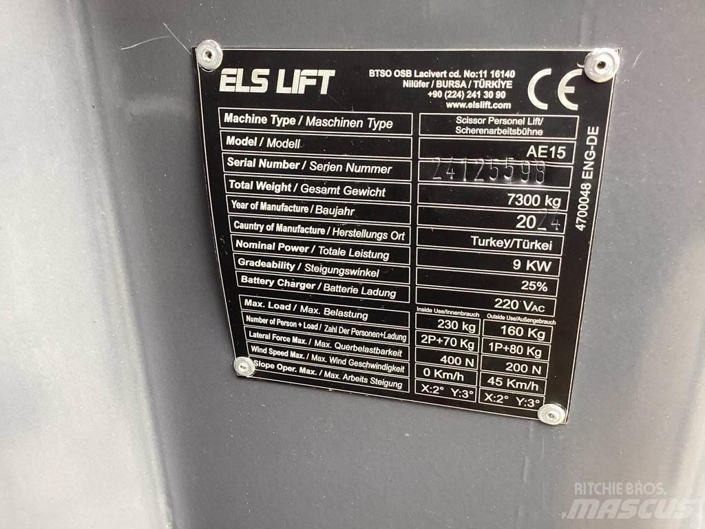 ELS LIFT AE15 Strēles pacēlāji