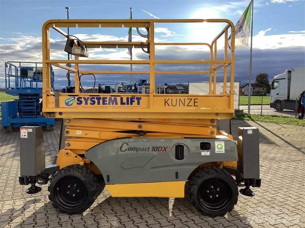 Haulotte Compact10DX Šķerveida pacēlāji