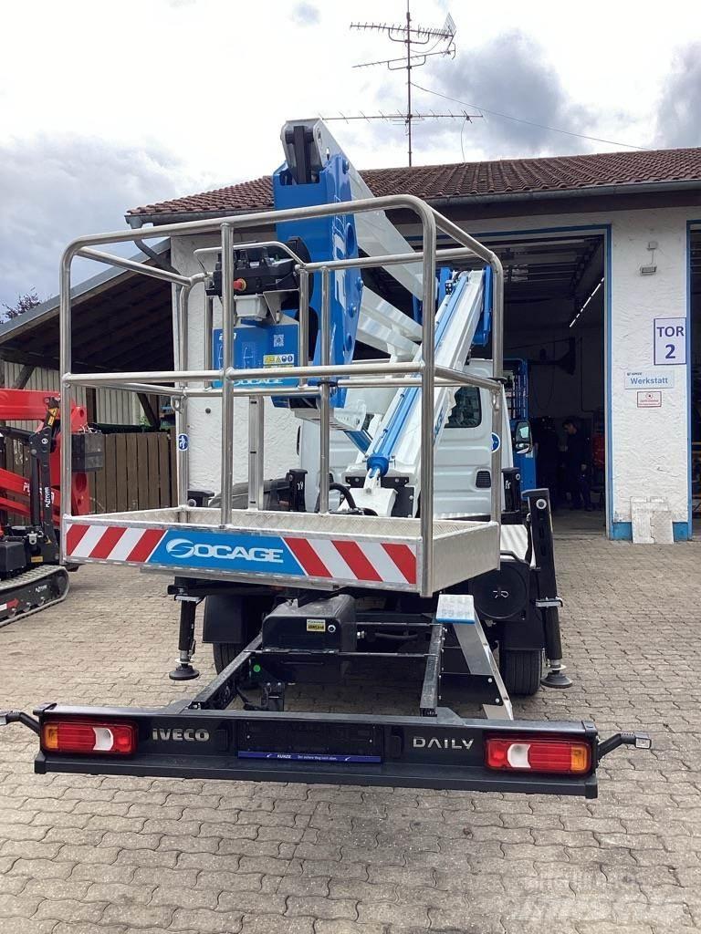 Socage 20D-Speed Pacēlāji uz automašīnas bāzes