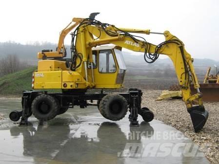 Atlas 1604 K ZW Ekskavatori uz riteņiem